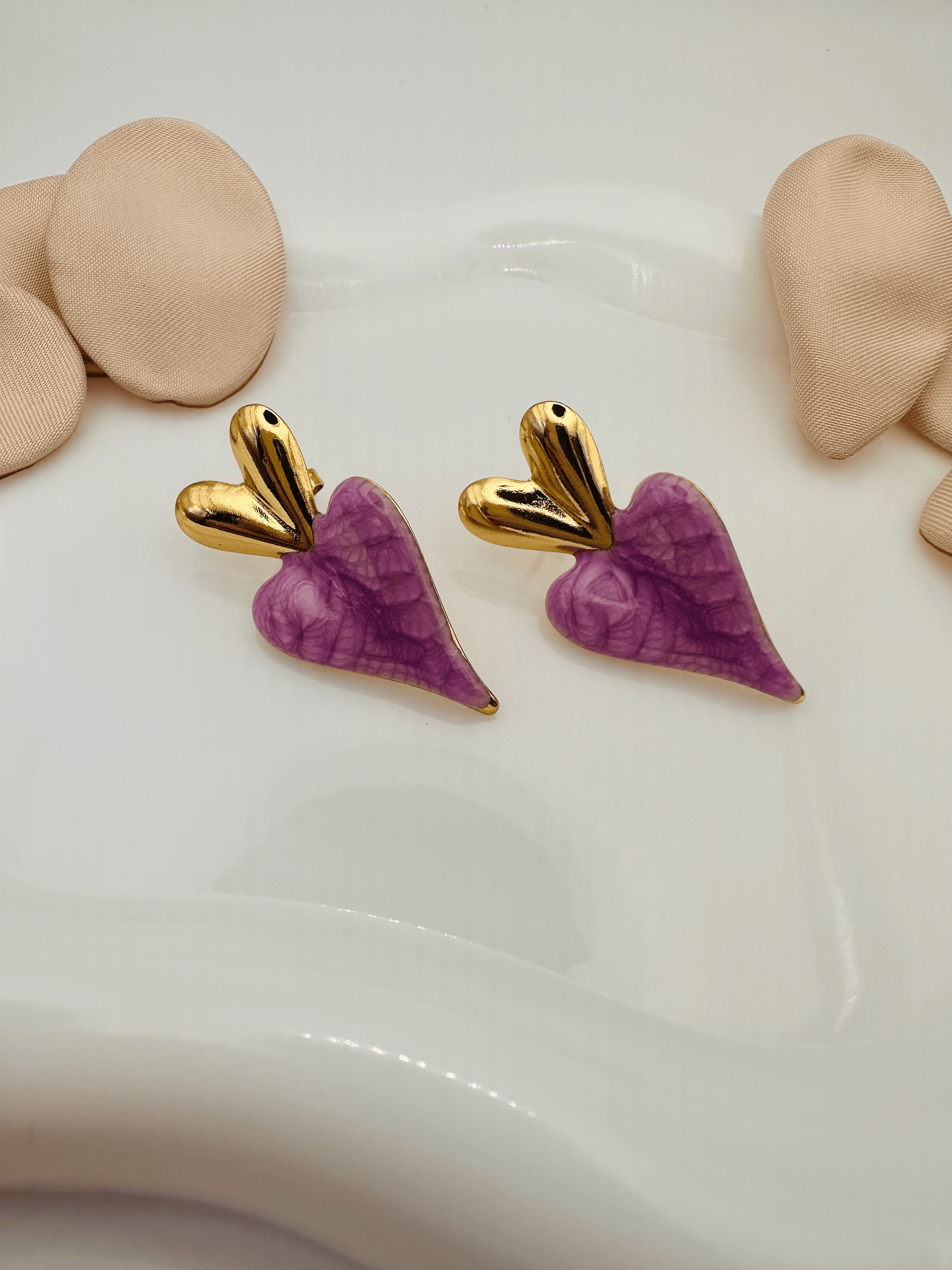 Σκουλαρίκια Purple Lover