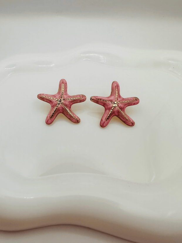 Σκουλαρίκια Coral Star