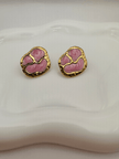 Pink Aura earrings