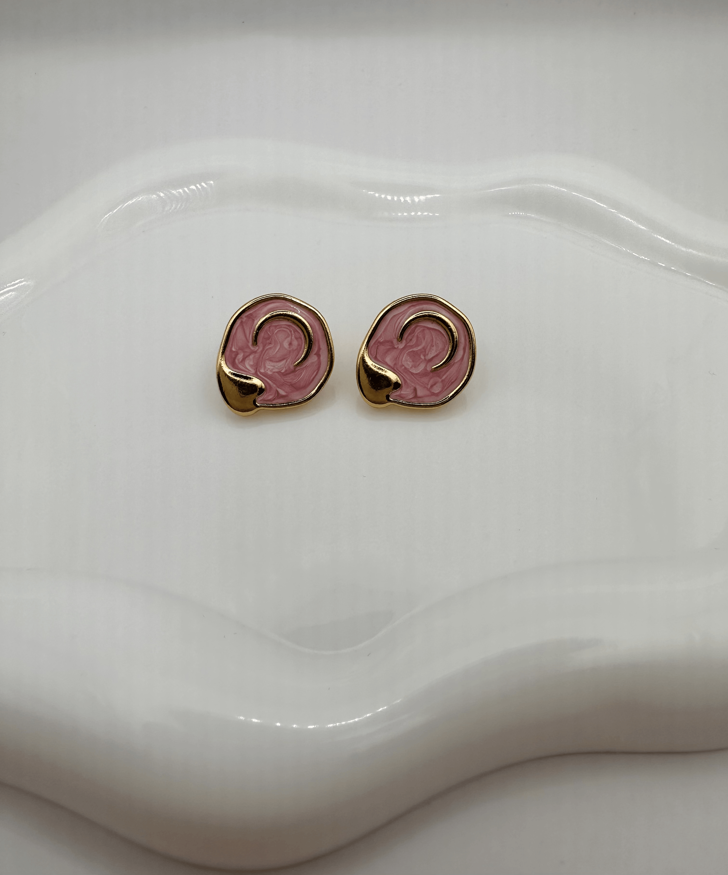 Petal earrings