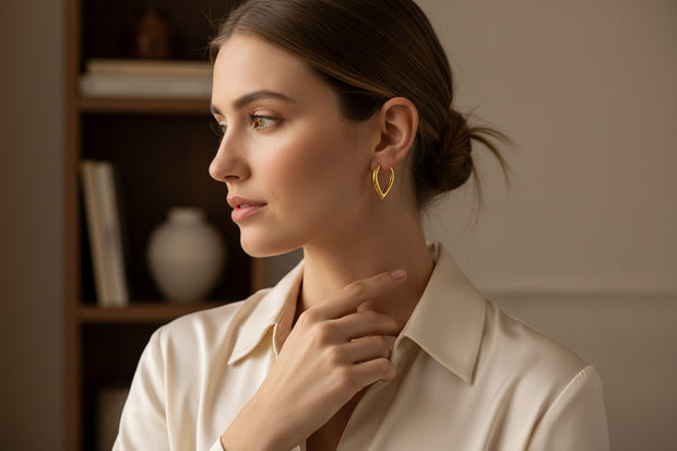 Golden Drops earrings