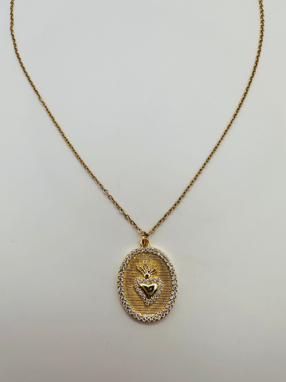 Sacred Heart necklace
