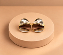 Latte Coffee earrings