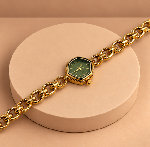 Gilded Twist watch
