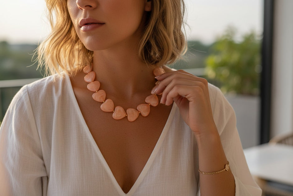 Apricot Crush necklace