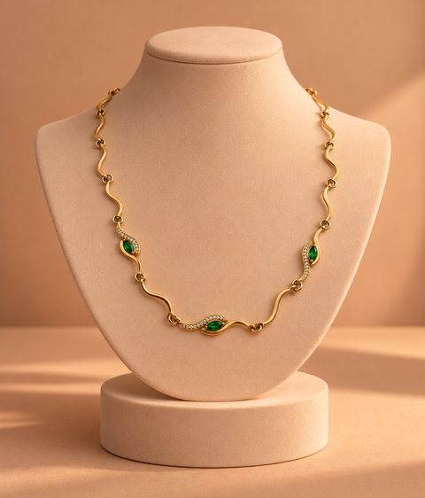 Gilded Ivy necklace