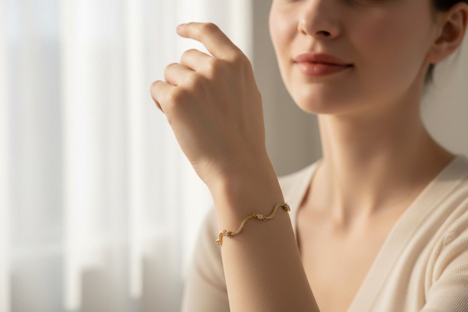 Shimmering Wave bracelet