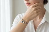 Cyan Starfish bracelet