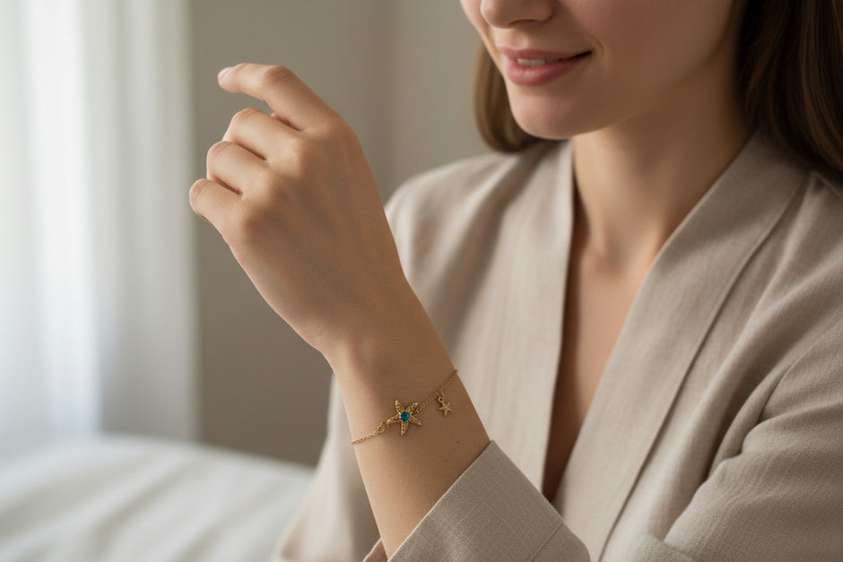 Deep Blue Starlet bracelet
