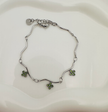 Peridot Clover bracelet