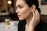 Silver Stars earrings