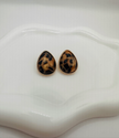 Animal print earrings