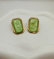 Coralia Sage earrings