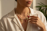 Coral Touch necklace