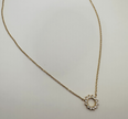 Crystal Core Gold necklace