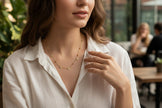 Golden Hearts necklace