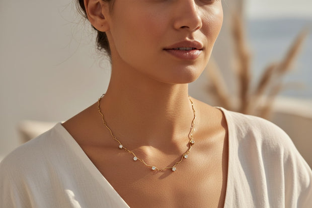 Stardust Ripple necklace