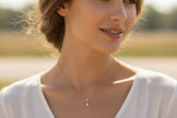 Crystal Lotus Gold necklace