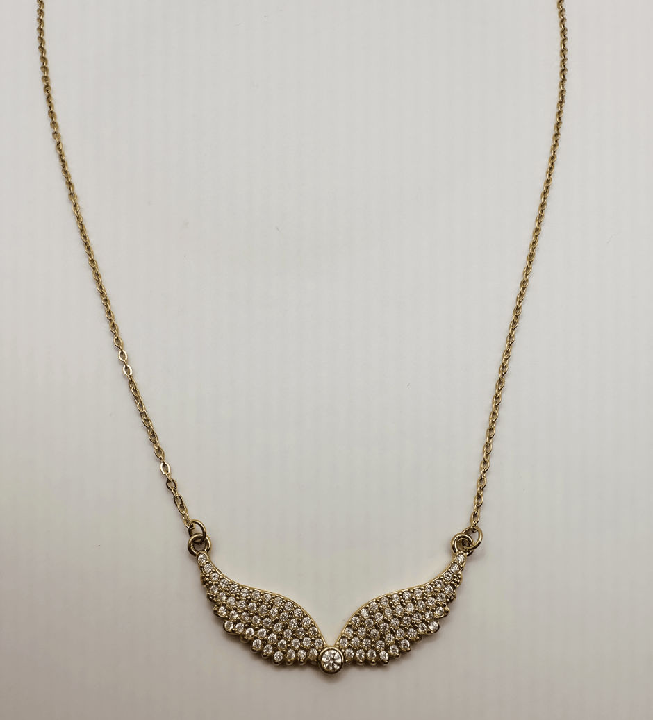 Angel's Golden Touch necklace