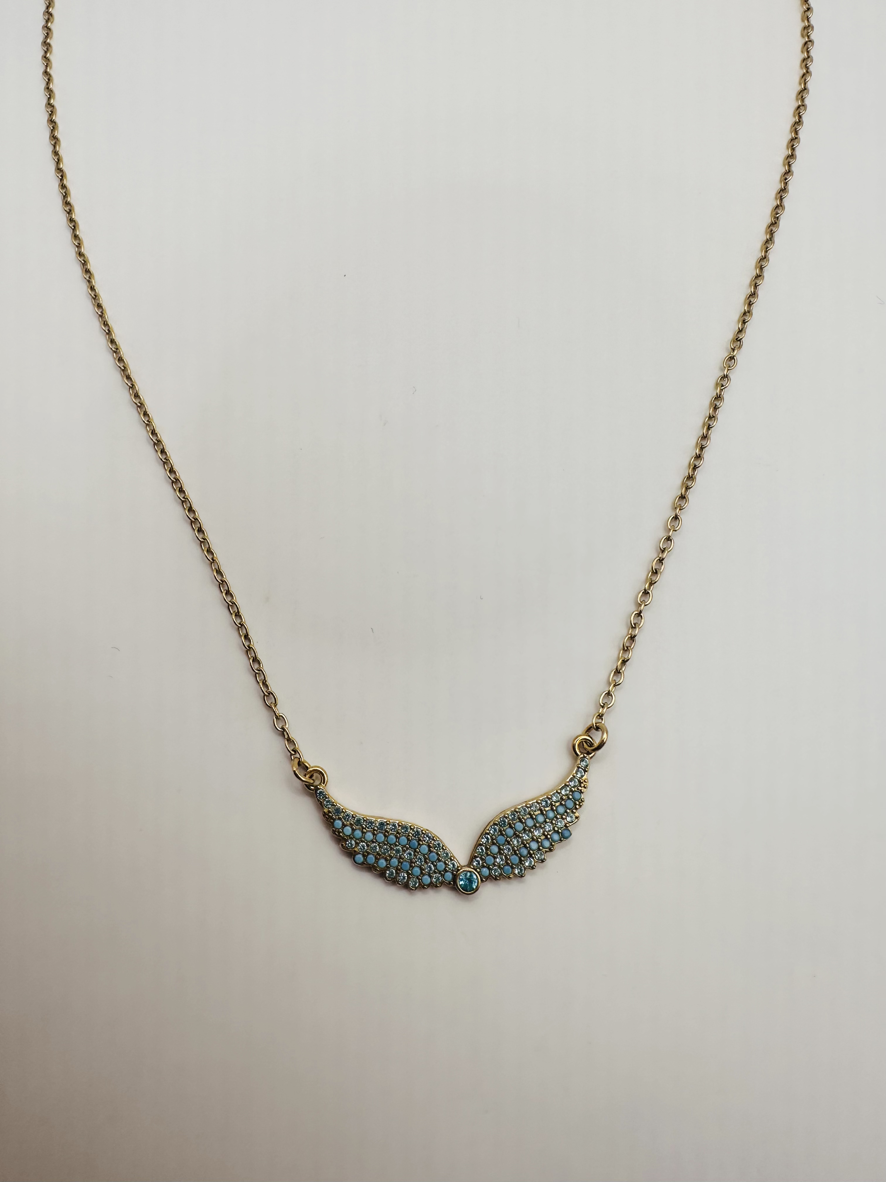 Cyan Angel wings