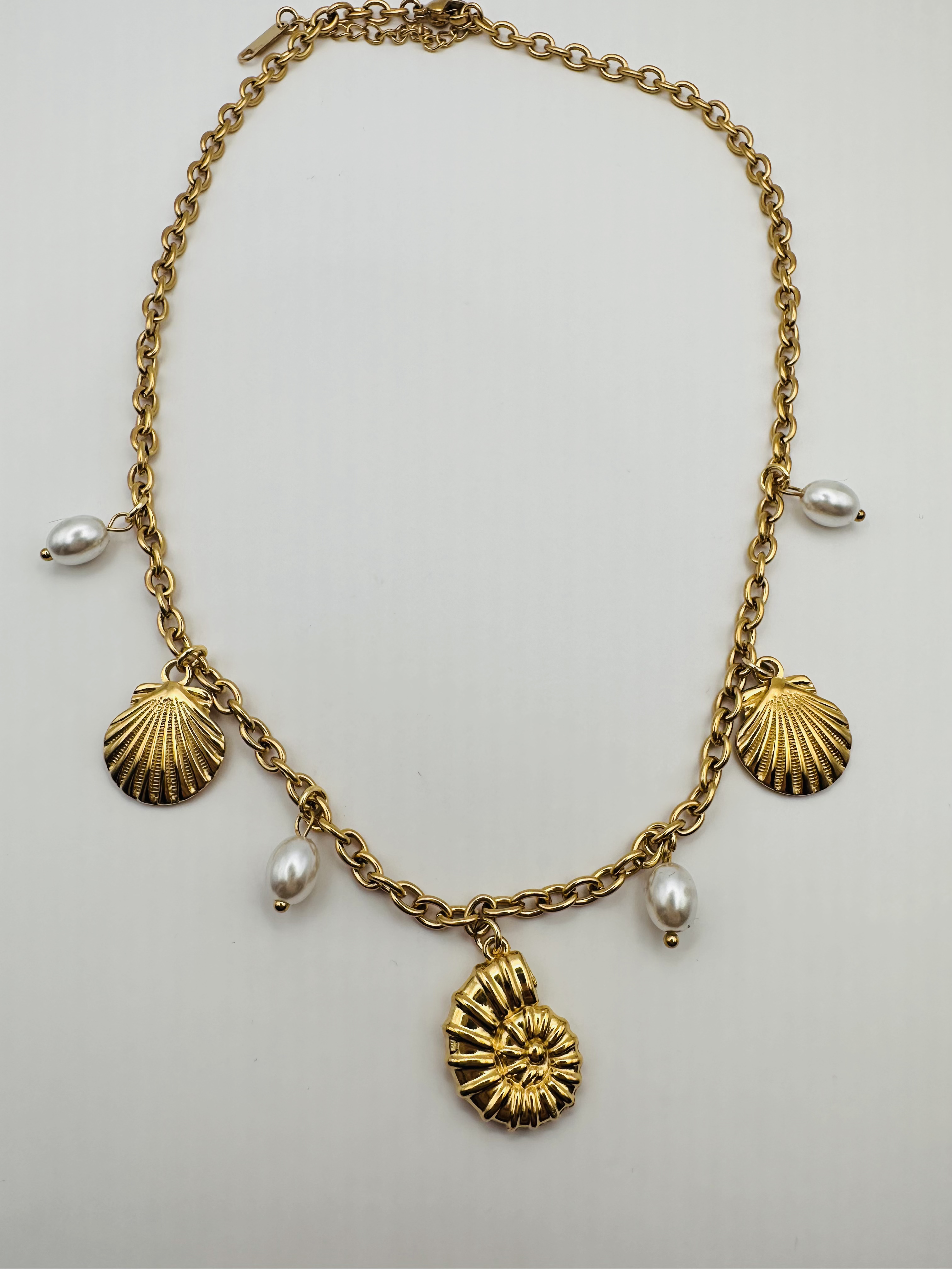 Ammonite necklace