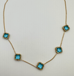 Milform Aqua necklace