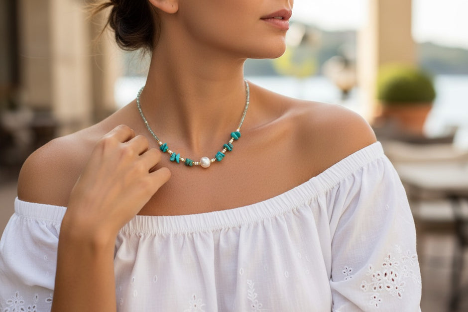 Ionian Wave necklace