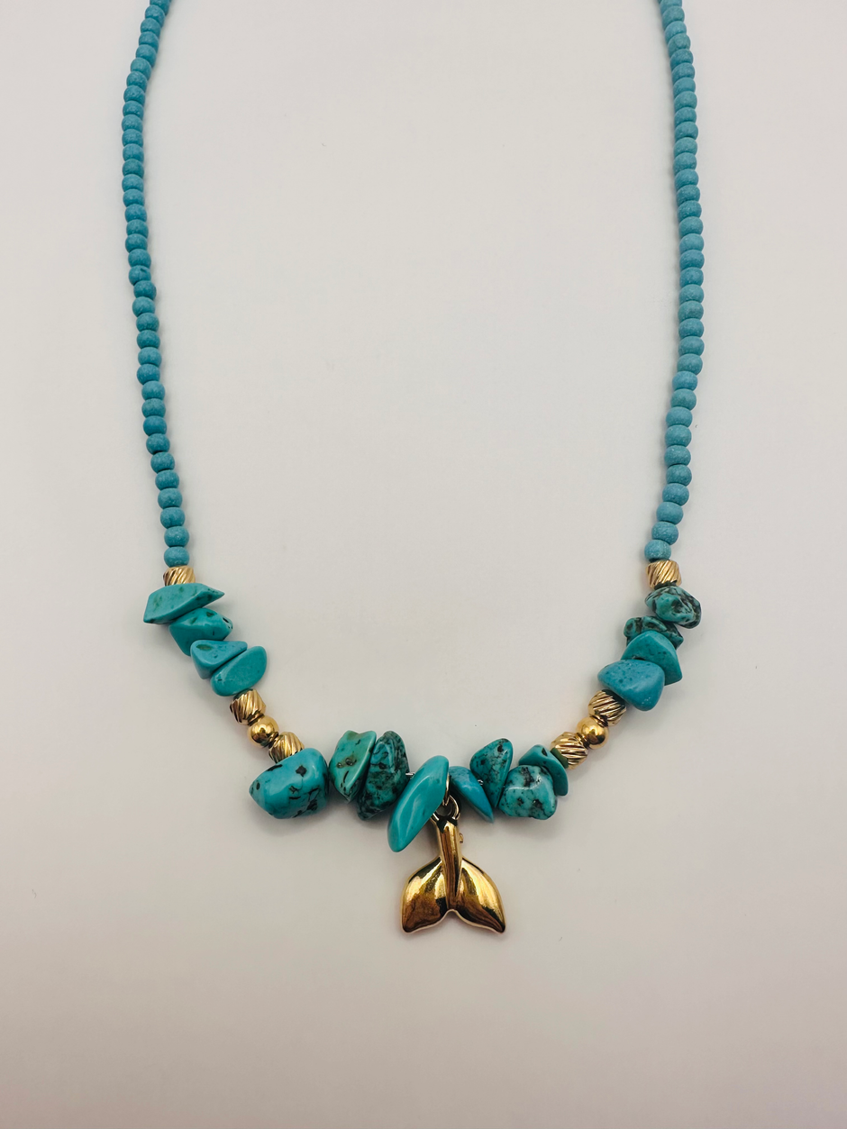 Blue Mermaid necklace