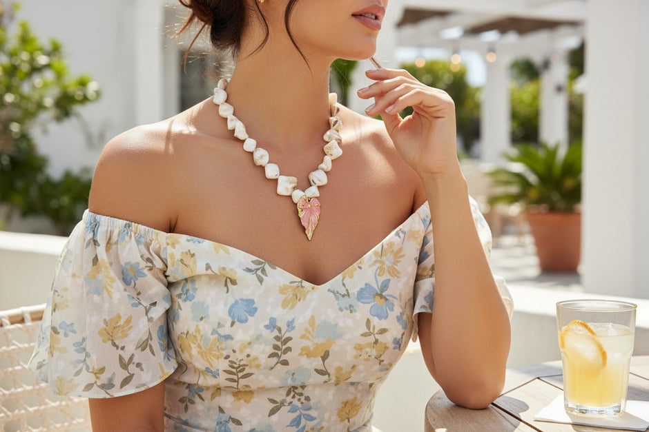 Tropical Nacre necklace