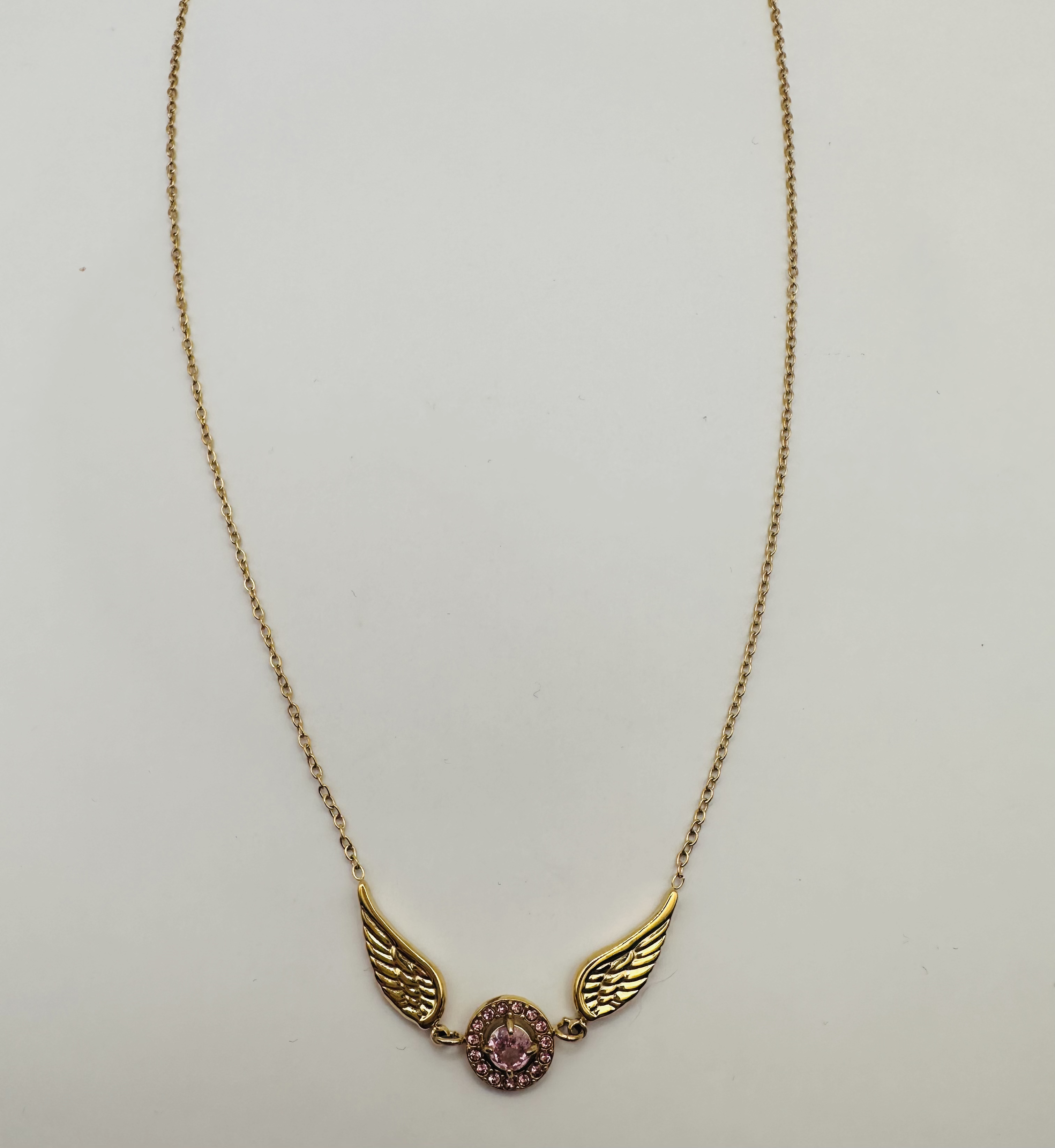 Golden Stitch necklace