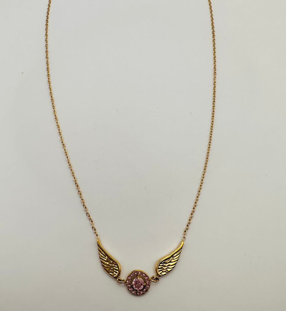 Golden Stitch necklace