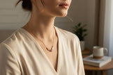 Golden Stitch necklace