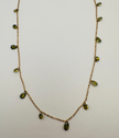 Peridot Drops necklace
