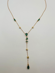 Starry Emerald necklace