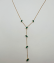 Emerald Willow necklace