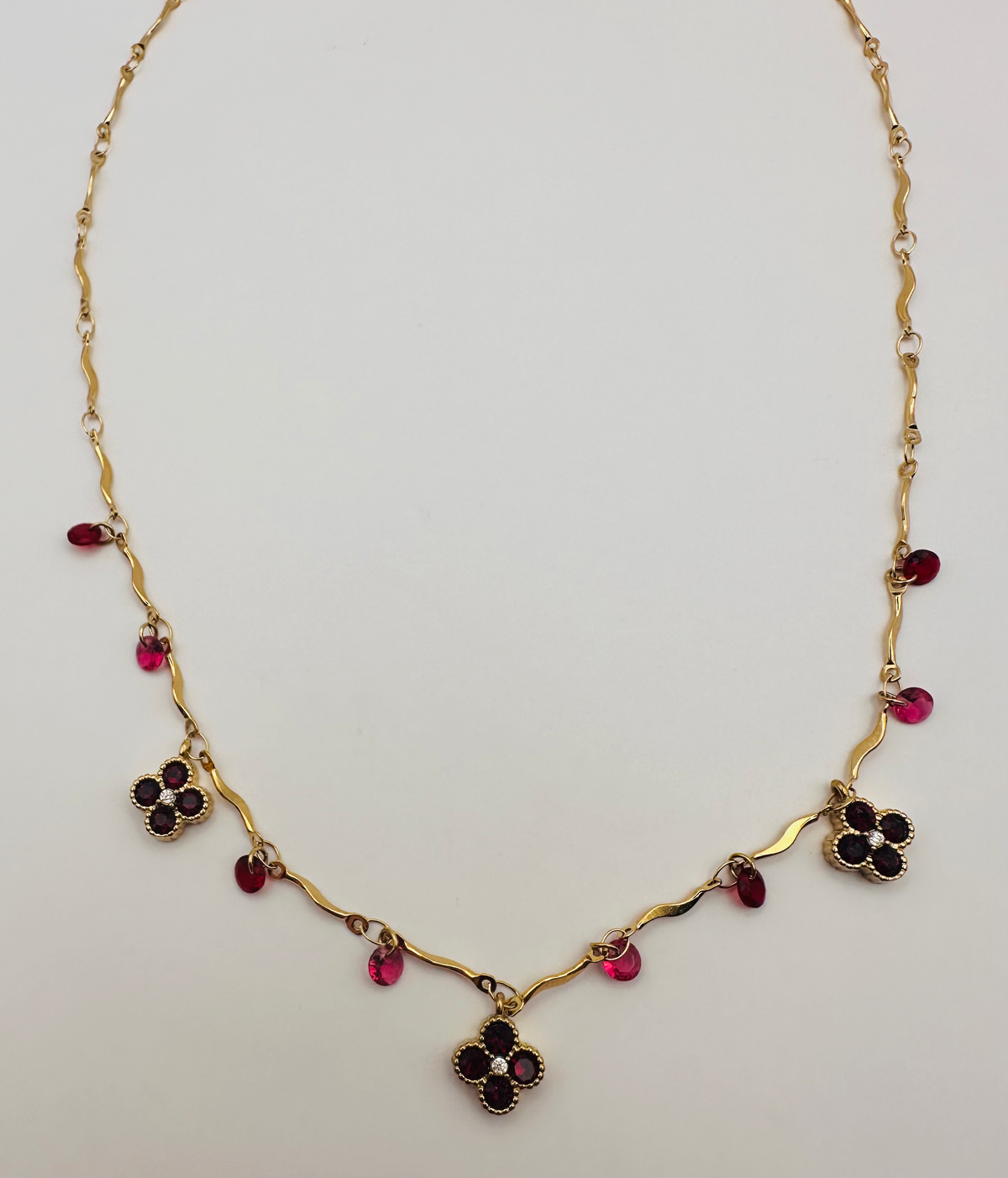 Crimson Dew necklace