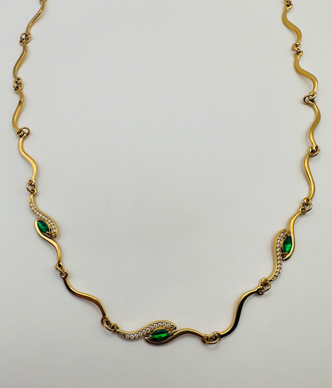 Gilded Ivy necklace