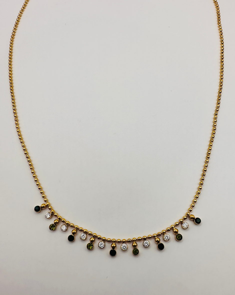 Droplet Symphony necklace