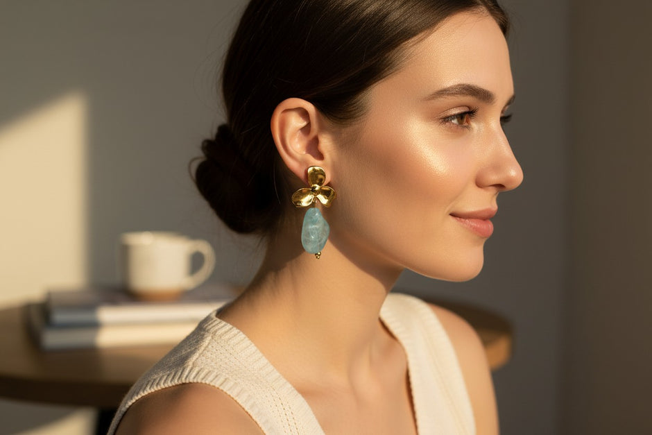 Ocean Flower earrings