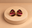Velvet Petal earrings