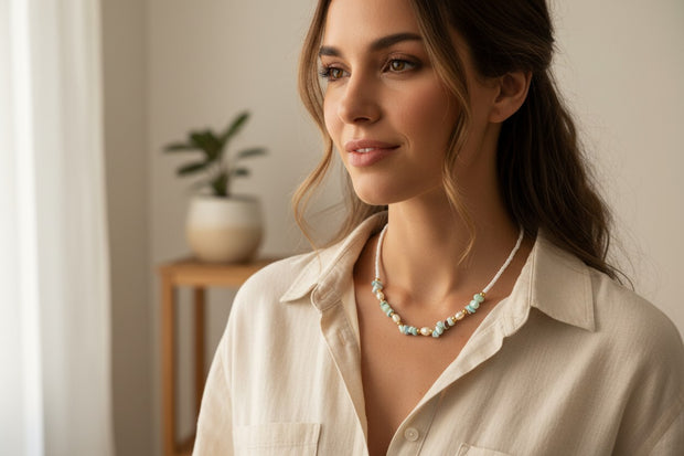 Elafonisi necklace