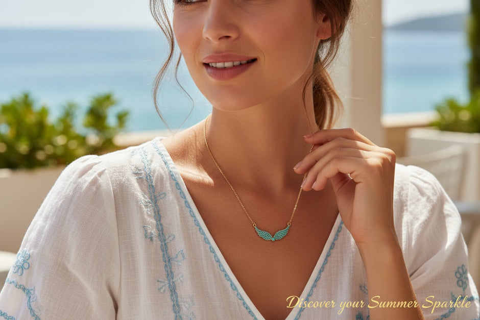 Summer Wings necklace